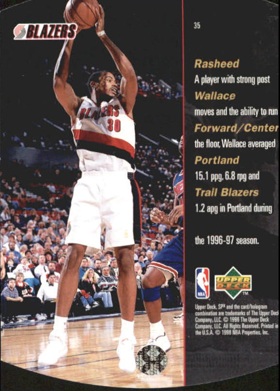 1997/1998 SPX (Upper Deck) Basketball - Bild 107 von 123
