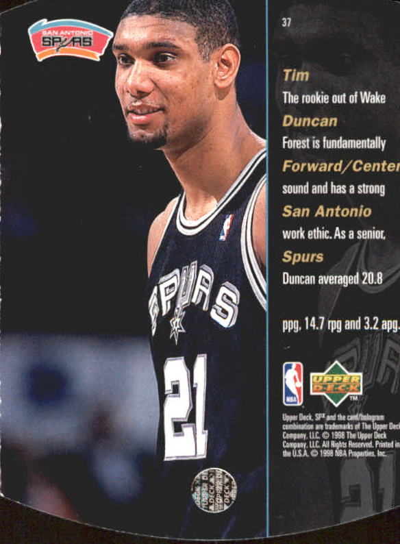 1997/1998 SPX (Upper Deck) Basketball - Bild 111 von 123