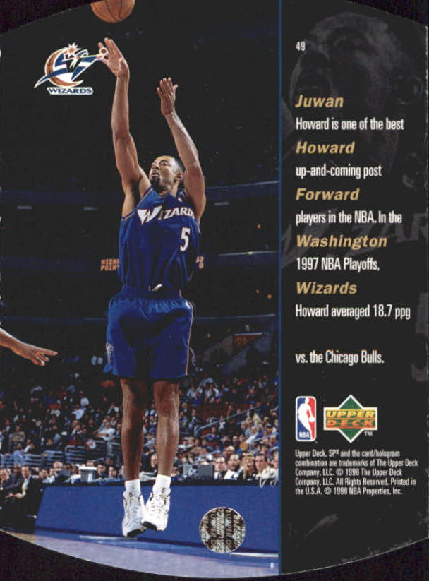 1997/1998 SPX (Upper Deck) Basketball - Bild 121 von 123
