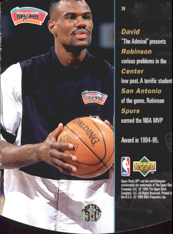 1997/1998 SPX (Upper Deck) Basketball - Bild 70 von 123