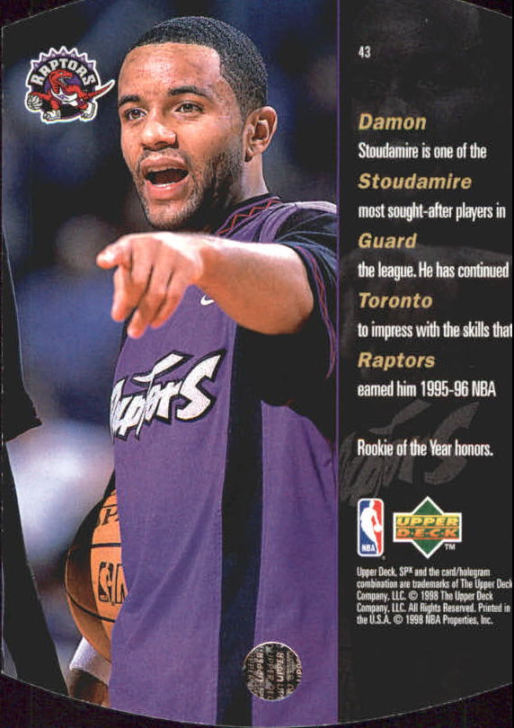 1997/1998 SPX (Upper Deck) Basketball - Bild 74 von 123