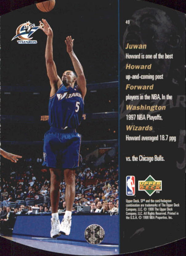 1997/1998 SPX (Upper Deck) Basketball - Bild 82 von 123