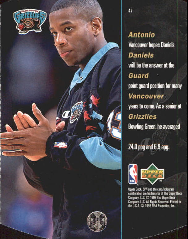 1997/1998 SPX (Upper Deck) Basketball - Bild 95 von 123