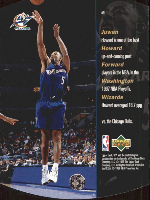 1997/1998 SPX (Upper Deck) Basketball - Bild 97 von 123