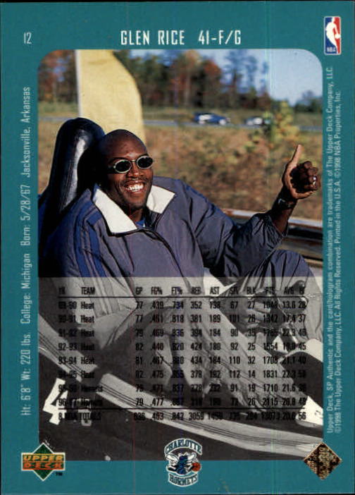 1997/1998 SP Authentic (Upper Deck) Basketball - Picture 17 of 253