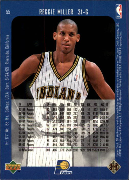 1997/1998 SP Authentic (Upper Deck) Basketball - Picture 71 of 253