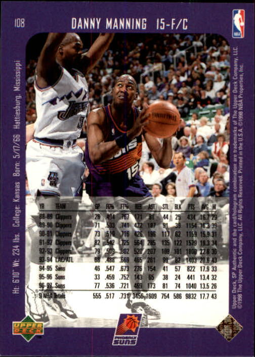 1997/1998 SP Authentic (Upper Deck) Basketball - Picture 137 of 253