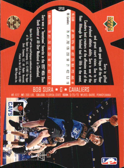 1997/1998 SPX (Upper Deck) Basketball - Bild 9 von 123