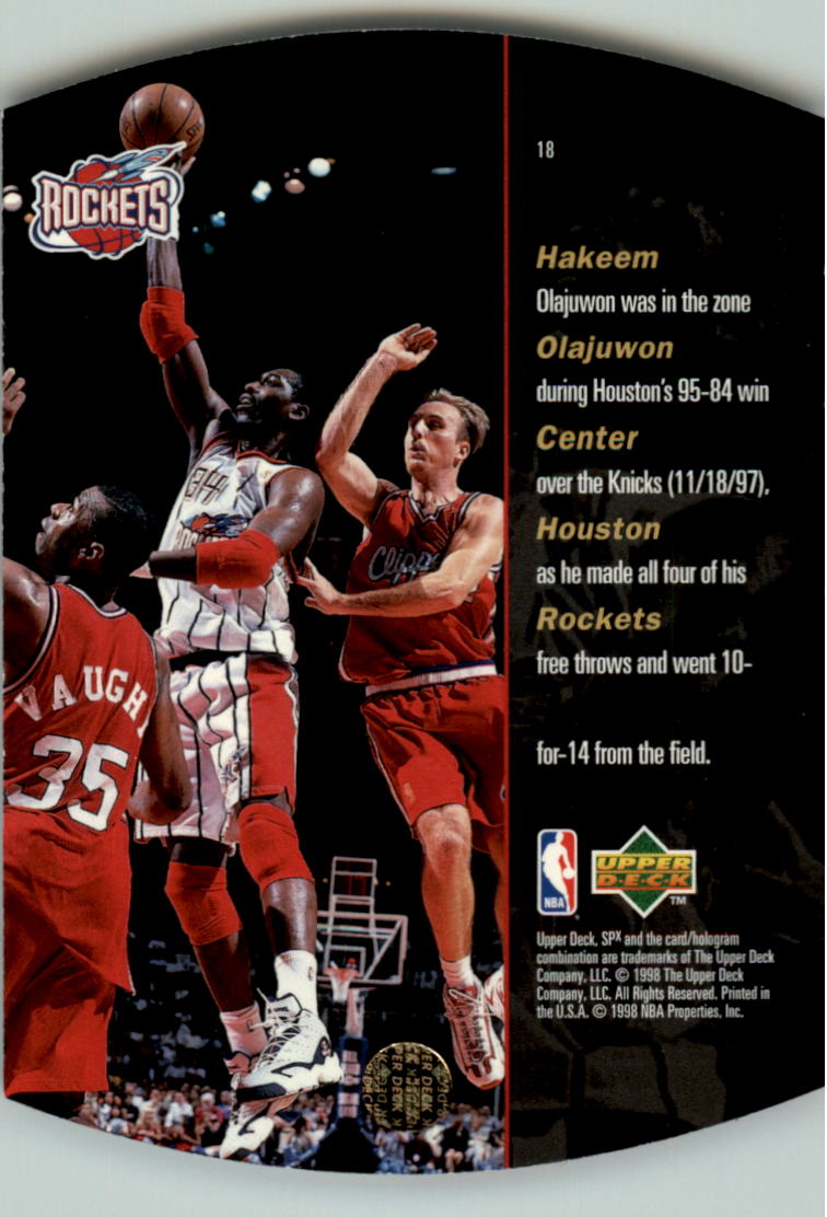 1997/1998 SPX (Upper Deck) Basketball - Bild 19 von 123