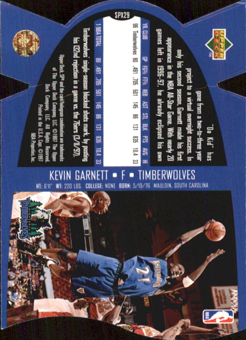 1997/1998 SPX (Upper Deck) Basketball - Bild 25 von 123