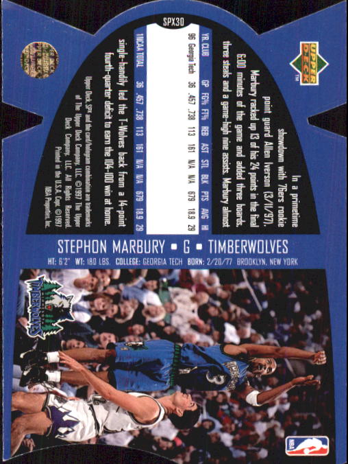 1997/1998 SPX (Upper Deck) Basketball - Bild 27 von 123