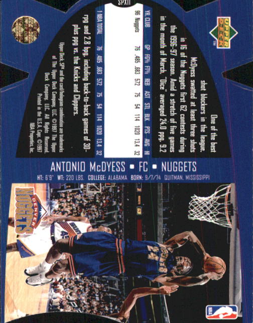 1997/1998 SPX (Upper Deck) Basketball - Bild 36 von 123