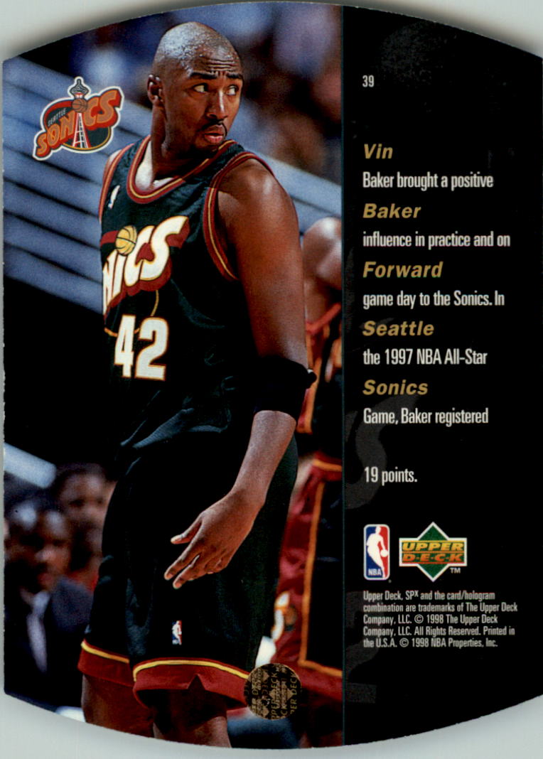 1997/1998 SPX (Upper Deck) Basketball - Bild 44 von 123