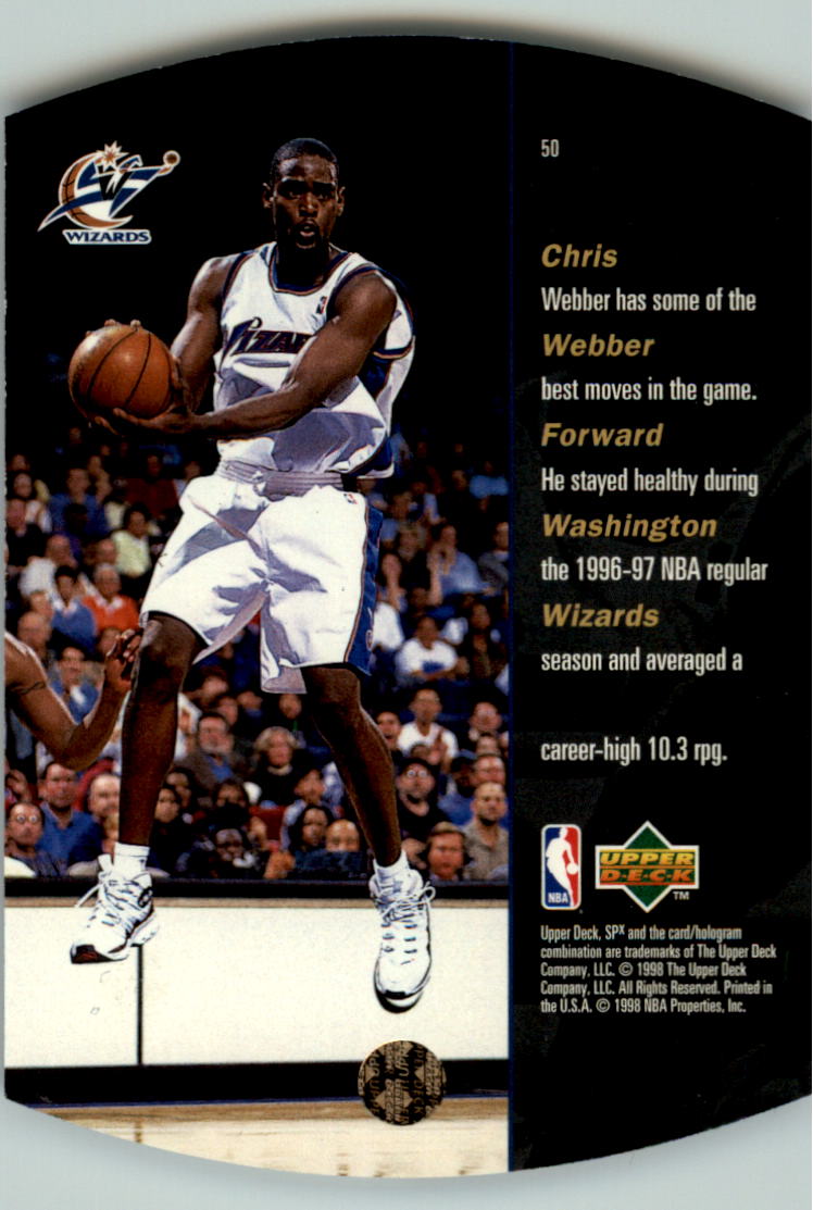 1997/1998 SPX (Upper Deck) Basketball - Bild 54 von 123