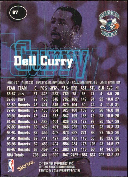1997-98 SkyBox Premium Basketball Card Pick - Picture 85 of 357