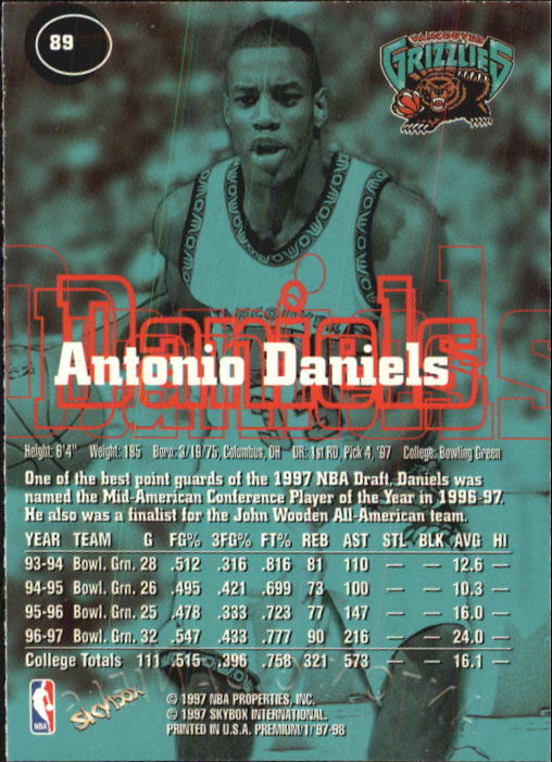 1997-98 SkyBox Premium Basketball Card Pick - Picture 111 of 357