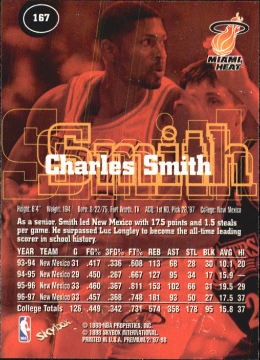 1997-98 SkyBox Premium Basketball Card Pick - Picture 241 of 357