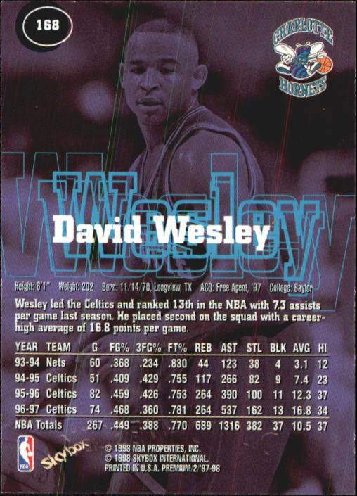 1997-98 SkyBox Premium Basketball Card Pick - Picture 243 of 357