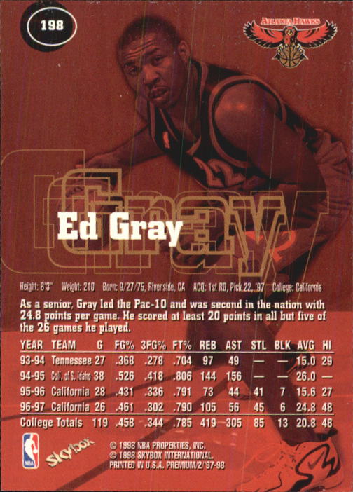 1997-98 SkyBox Premium Basketball Card Pick - Picture 301 of 357