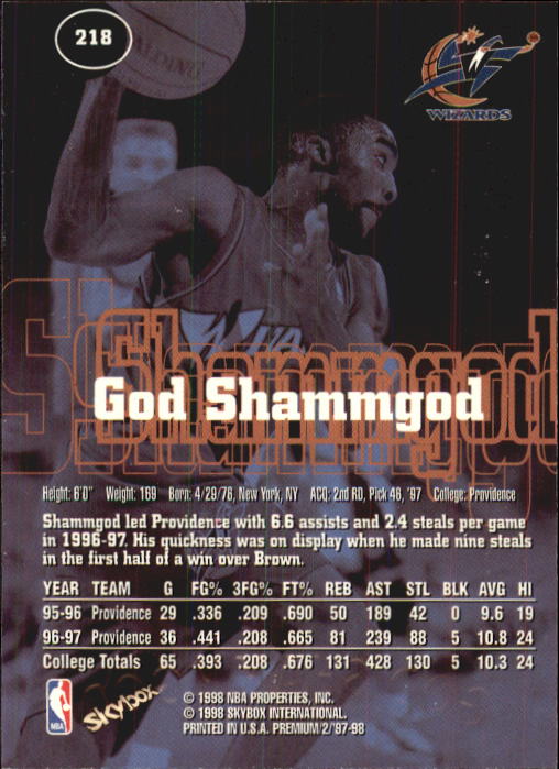 1997-98 SkyBox Premium Basketball Card Pick - Picture 341 of 357