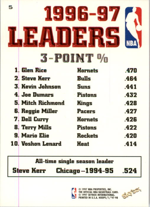 B2128- 1997-98 Hoops Basketball #s 1-250 +Rookies -You Pick- 15+ FREE US SHIP - Picture 7 of 401