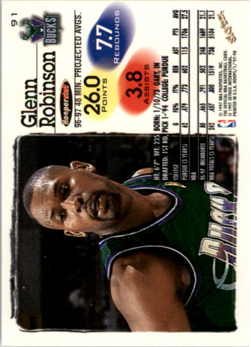 B2128- 1997-98 Hoops Basketball #s 1-250 +Rookies -You Pick- 15+ FREE US SHIP - Picture 165 of 401