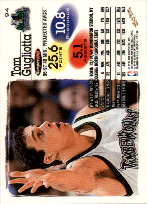 B2128- 1997-98 Hoops Basketball #s 1-250 +Rookies -You Pick- 15+ FREE US SHIP - Picture 171 of 401