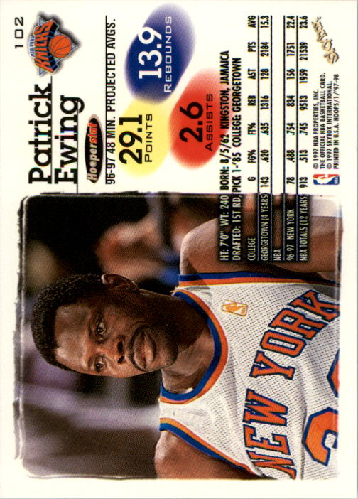 B2128- 1997-98 Hoops Basketball #s 1-250 +Rookies -You Pick- 15+ FREE US SHIP - Picture 187 of 401