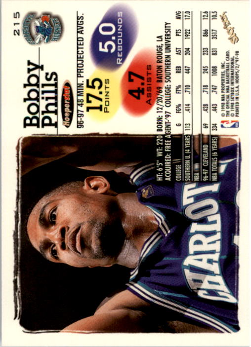 B2128- 1997-98 Hoops Basketball #s 1-250 +Rookies -You Pick- 15+ FREE US SHIP - Picture 339 of 401