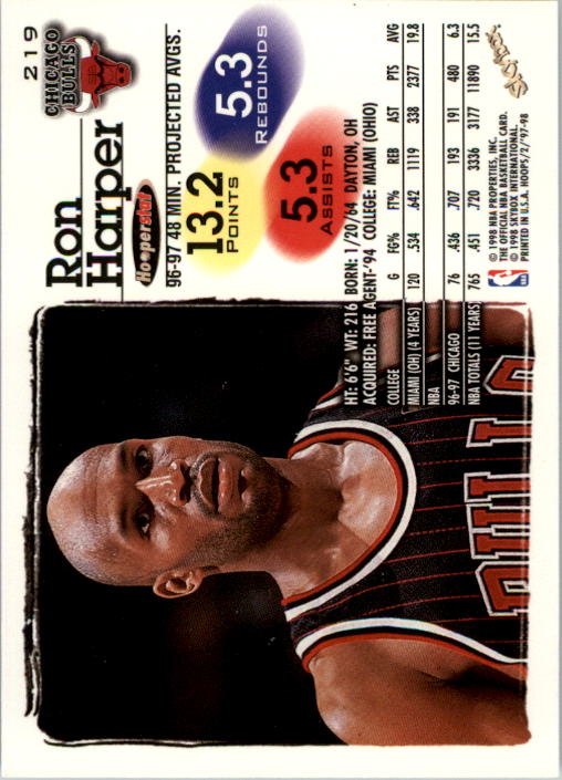 B2128- 1997-98 Hoops Basketball #s 1-250 +Rookies -You Pick- 15+ FREE US SHIP - Picture 347 of 401