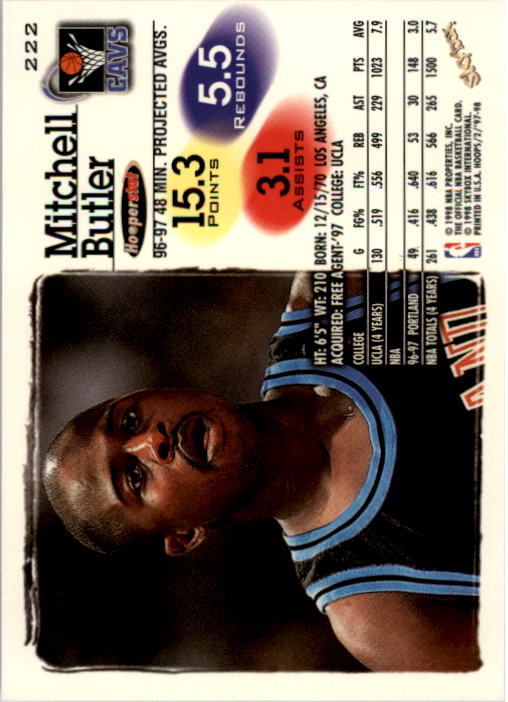 B2128- 1997-98 Hoops Basketball #s 1-250 +Rookies -You Pick- 15+ FREE US SHIP - Picture 351 of 401