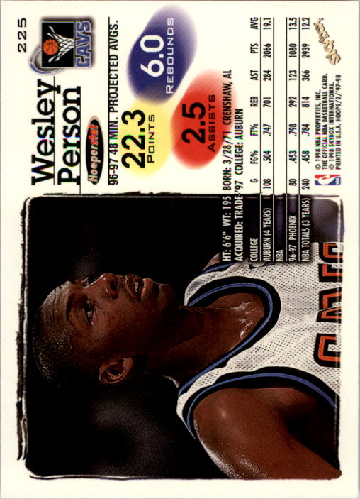 B2128- 1997-98 Hoops Basketball #s 1-250 +Rookies -You Pick- 15+ FREE US SHIP - Picture 355 of 401