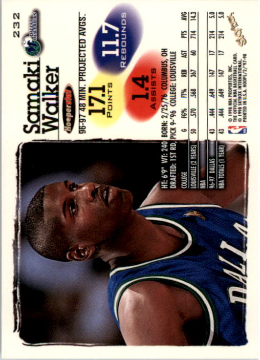 B2128- 1997-98 Hoops Basketball #s 1-250 +Rookies -You Pick- 15+ FREE US SHIP - Picture 367 of 401