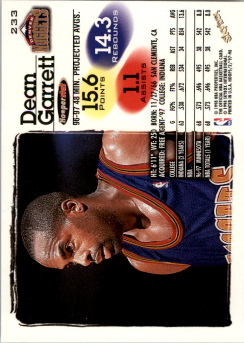 B2128- 1997-98 Hoops Basketball #s 1-250 +Rookies -You Pick- 15+ FREE US SHIP - Picture 369 of 401