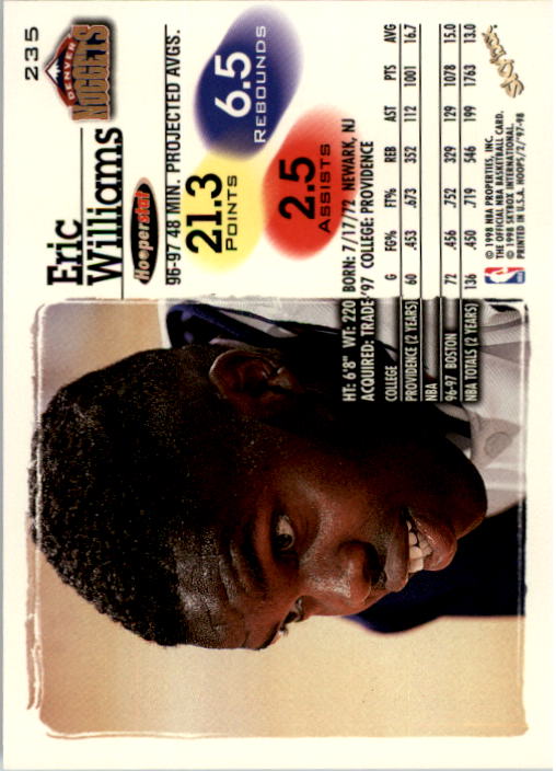 B2128- 1997-98 Hoops Basketball #s 1-250 +Rookies -You Pick- 15+ FREE US SHIP - Picture 373 of 401