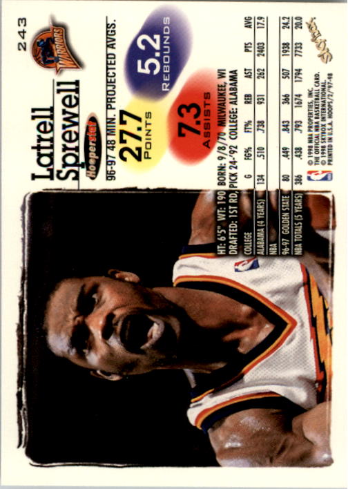 B2128- 1997-98 Hoops Basketball #s 1-250 +Rookies -You Pick- 15+ FREE US SHIP - Picture 389 of 401