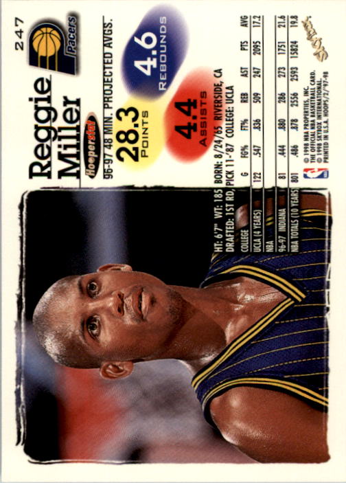 B2128- 1997-98 Hoops Basketball #s 1-250 +Rookies -You Pick- 15+ FREE US SHIP - Picture 395 of 401