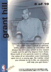 1997/1998 Hoops Basketball "Insert" Cards - Picture 26 of 60