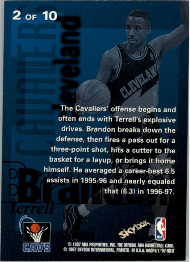 1997/1998 Hoops Basketball "Insert" Cards - Picture 31 of 60