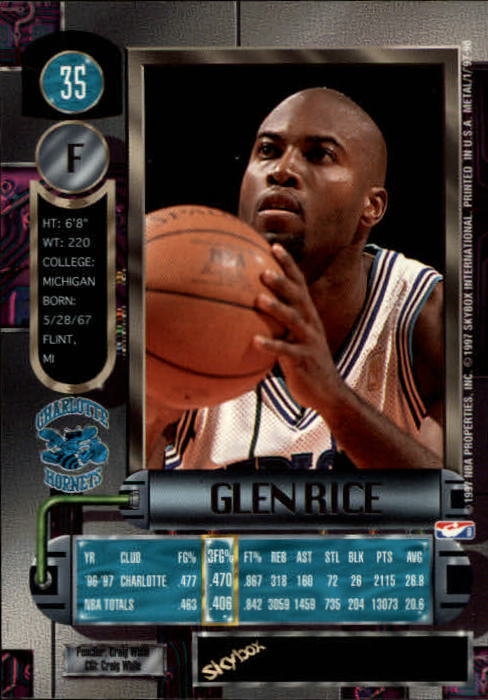 1997-98 Fleer Metal Universe Basketball Card #1-125 - Choose Your 