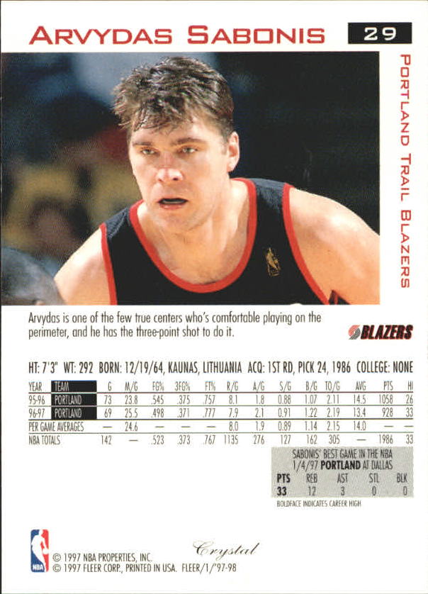 1997/1998 Fleer Basketball Part 2 Parallel Cards - Picture 13 of 107