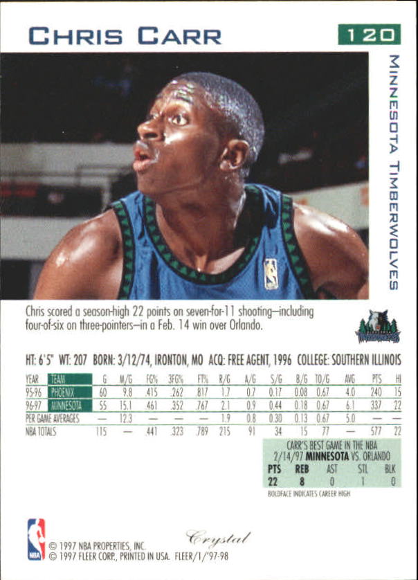 1997/1998 Fleer Basketball Part 2 Parallel Cards - Picture 61 of 107