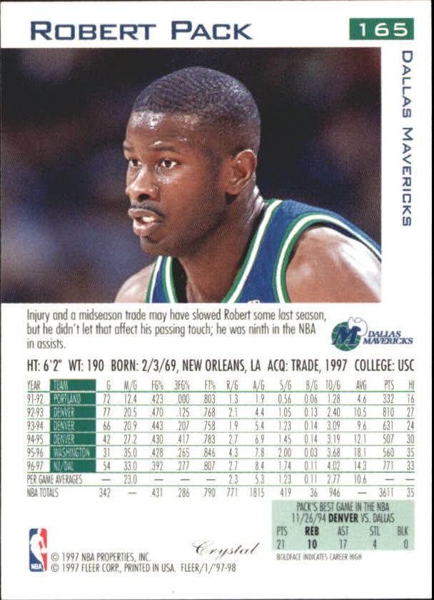 1997/1998 Fleer Basketball Part 2 Parallel Cards - Picture 85 of 107