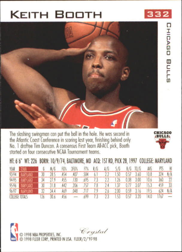 1997/1998 Fleer Basketball Part 2 Parallel Cards - Picture 101 of 107