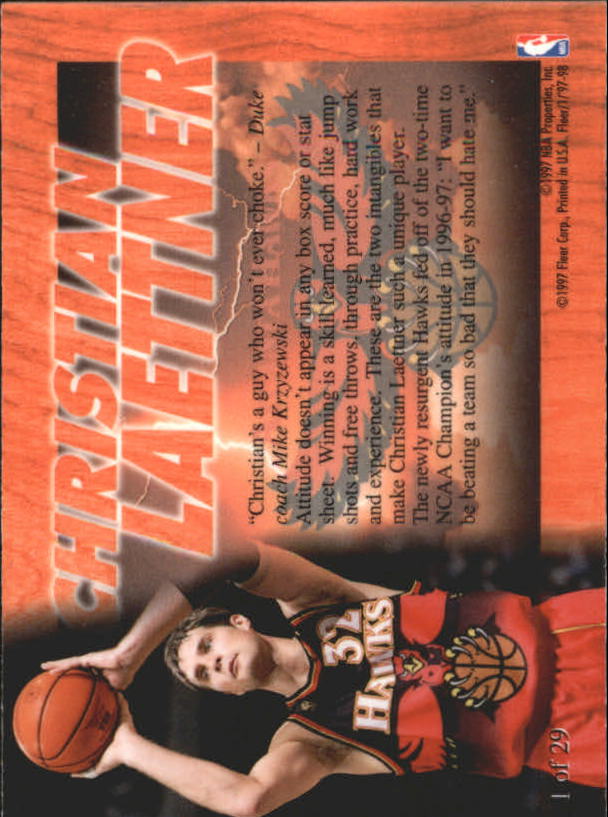 1997/1998 Fleer Basketball Part 3 Insert Cards - Picture 7 of 194
