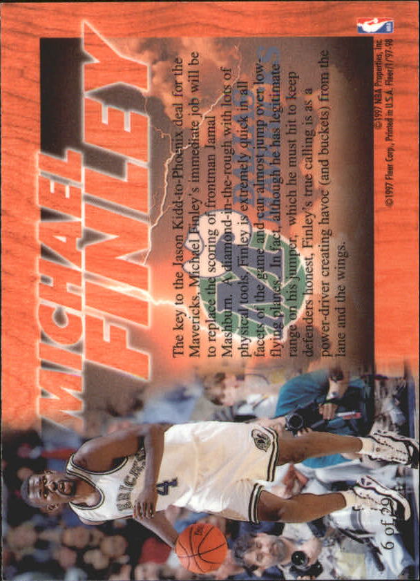 1997/1998 Fleer Basketball Part 3 Insert Cards - Picture 11 of 194