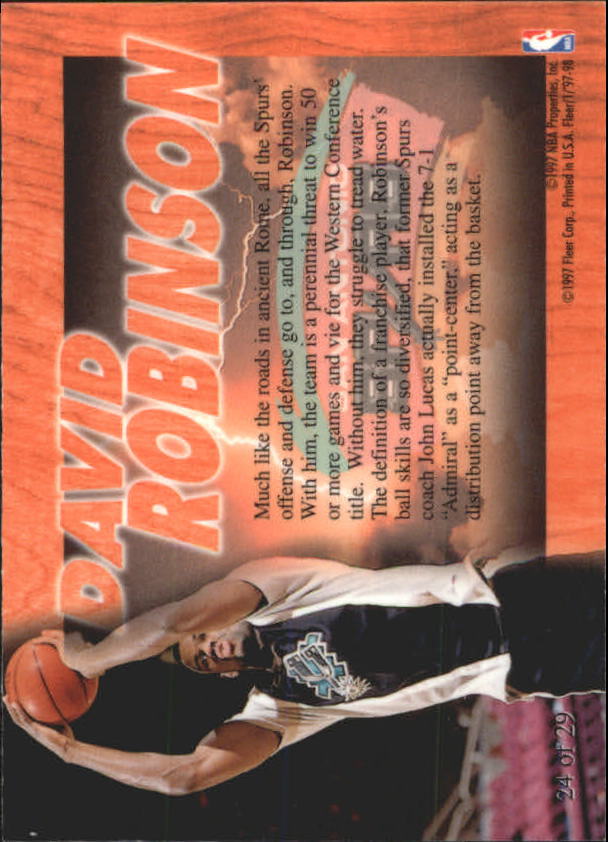 1997/1998 Fleer Basketball Part 3 Insert Cards - Picture 21 of 194