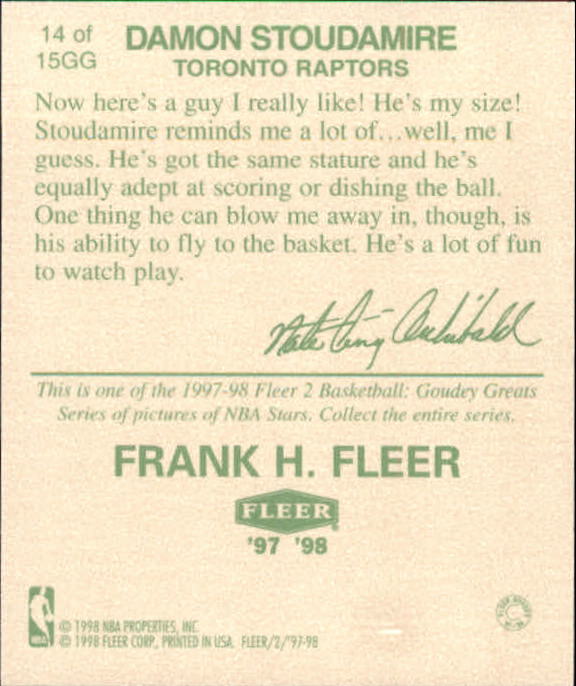 1997/1998 Fleer Basketball Part 3 Insert Cards - Picture 47 of 194