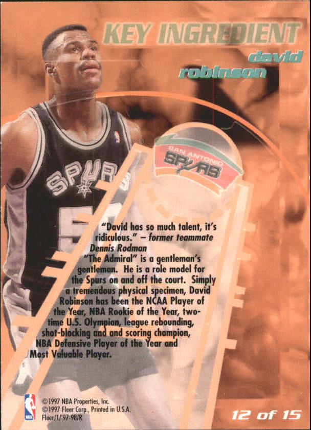 1997/1998 Fleer Basketball Part 3 Insert Cards - Picture 57 of 194
