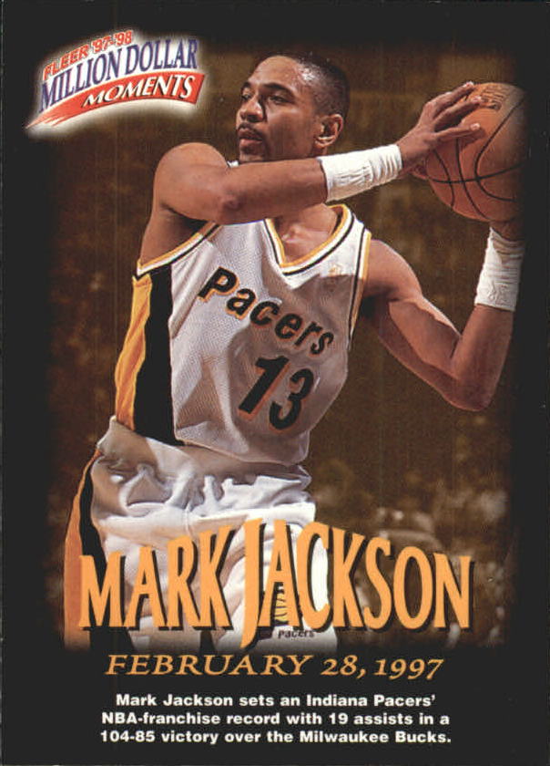 1997-98 Fleer Million Dollar Moments - [Base] - Redemption Back